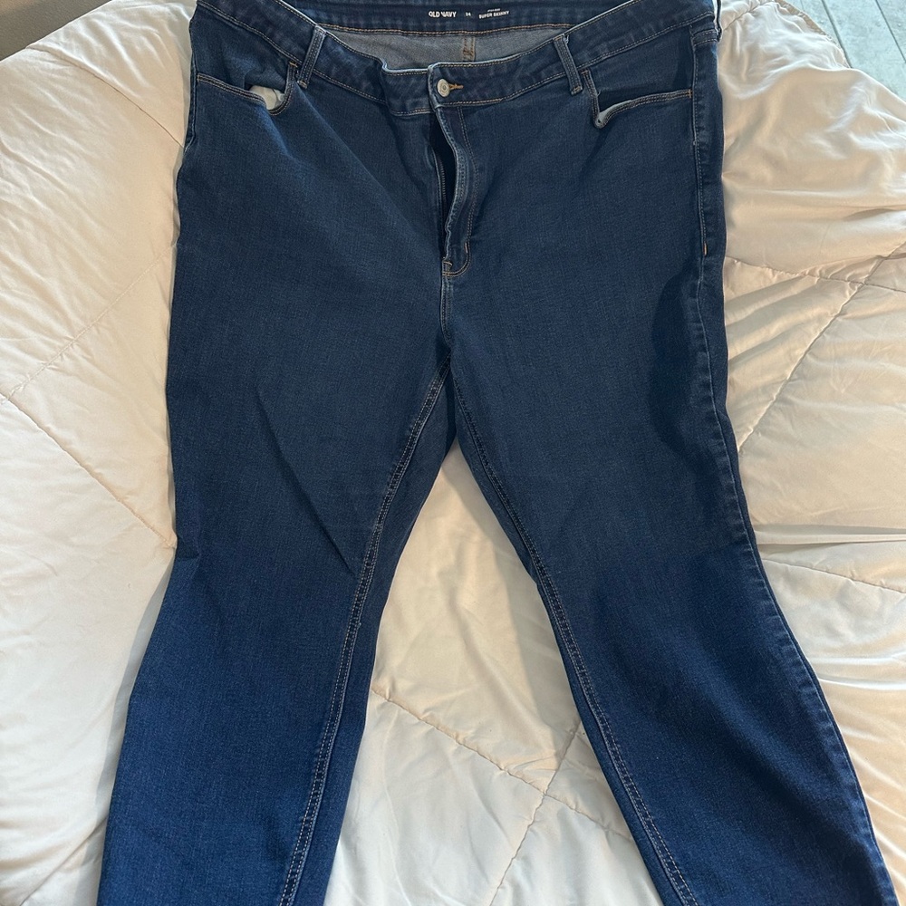 Old Navy Light Blue Super Skinny Jeans